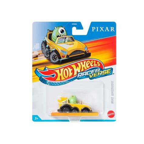 Carrinho Hot Wheels Racer Verse Pixar Mike Wazowski HKB93 Carrinho De Brinquedo Magazine Luiza