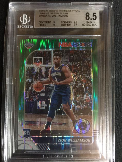 Yahoo Rc Zion Williamson Bgs Ho