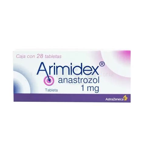 Arimidex Anastrozol Mg Caja Con Tabletas