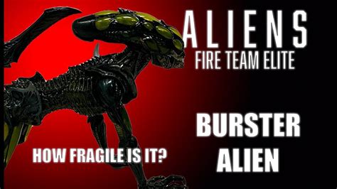 Neca Aliens Fire Team Elite Burster Alien Unboxing And Review Youtube