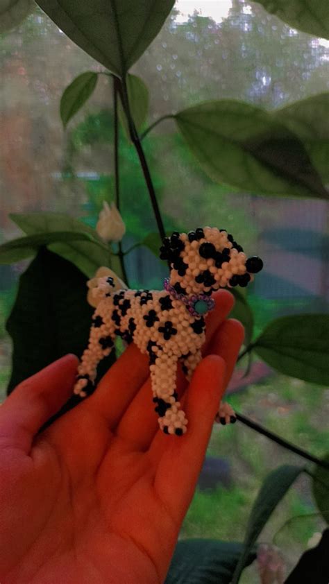 Далматинец из бисера
