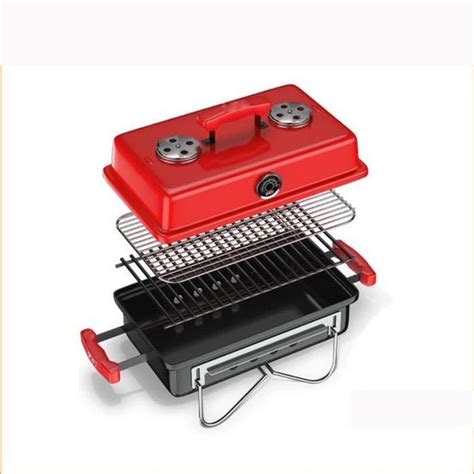 Barbecue Charbon De Bois Ext Rieur M Nage Pliant Barbecue Portable