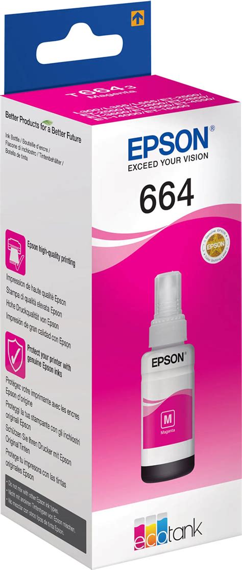 Epson Bouteille Ecotank T Ml Magenta Hifi International