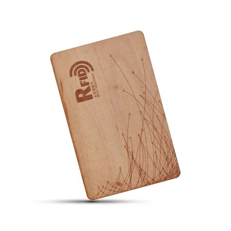 Custom Printing Ntag Wooden Bamboo Smart Cards Rfid Nfc Key Card