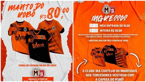 Manauara EC lança promoção de ingresso para partida contra Princesa do