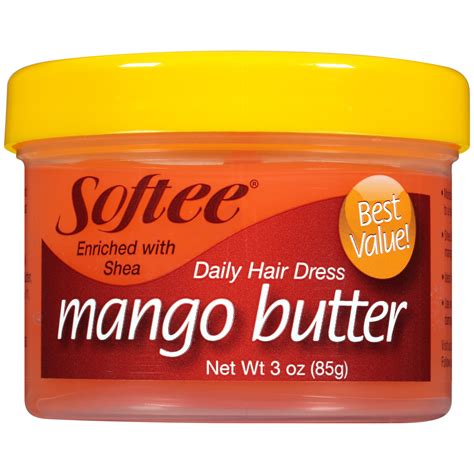 Softee Mango Butter Daily Hair And Scalp Treatment Oil 3 Oz