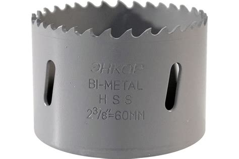 Коронка по металлу (60 мм; Bi-Metal М3) Энкор 24160 - выгодная цена ...