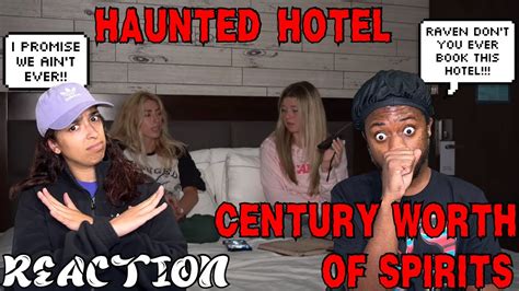 COUPLES REACT TO HAUNTED HOTEL WITH MACKIE AND AMANDA RAE JAE YouTube