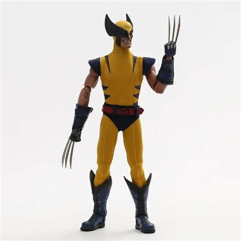 Action Figure Wolverine Cl Ssico Amarelo E Azul Xmen Marvel Escala Crazy Toys Estilo Hot