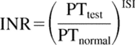 Stroke Therapy In Patients Considering Prothrombin Time And