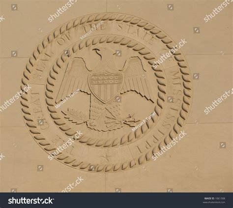 The Great Seal Of The State Of Mississippi Stock Photo 1061308 ...