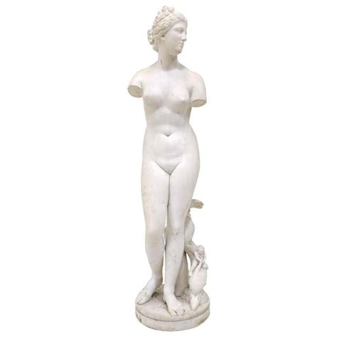 19th Century Carved Marble Statue At 1stdibs