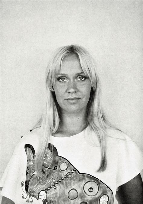 All About ABBA Abba4teens Agnetha In 1975 Wearing Her Famous