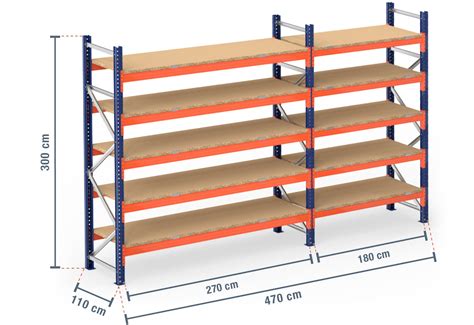 M Pallet Racking Pr Cm Deep M High Levels Rack