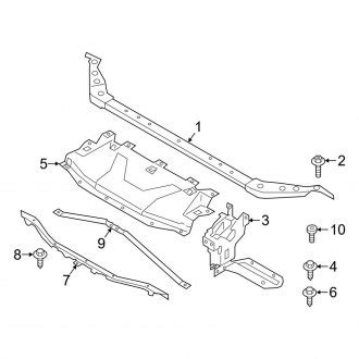 Toyota Supra Radiator Supports Carid