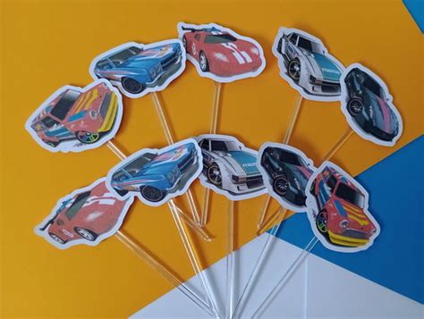 Toppers Para Docinhos Hot Wheels Elo Produtos Especiais