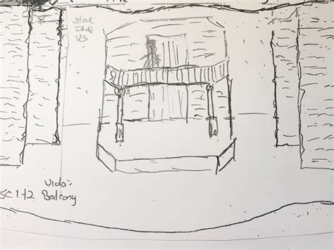 Theater Set Design Sketches