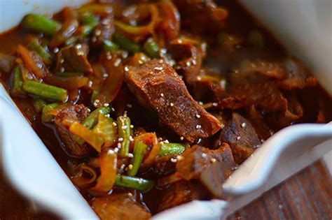 Tasty Beef And Green Bean Stew