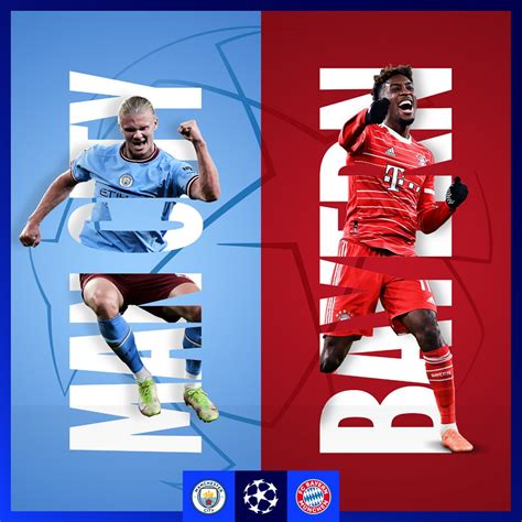 UEFA Champions League on Twitter: "🏴󠁧󠁢󠁥󠁮󠁧󠁿 Man City vs Bayern 🇩🇪 #UCLdraw"