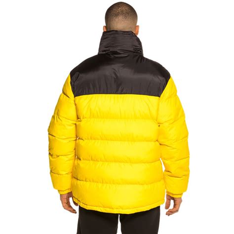 Chaqueta Karl Kani Retro Reversible Puffer Jacket Fw19 Yellowblack