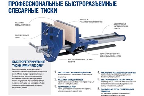 Быстроразъемные столярные тиски 9/230 Irwin T5212ED - выгодная цена ...