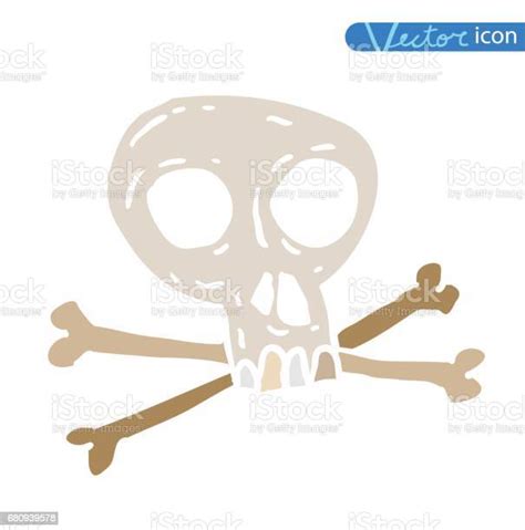 Skull Cartoon Icon Vector Illustration Stock Illustration Download Image Now Alertness Art