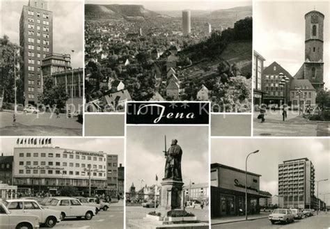 Postkarte Carte Postale Jena Th Ringen Carl Zeiss Platz Stadtkirche