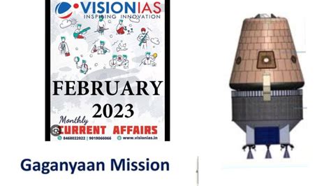 Gaganyaan Mission Vision Ias Magazine Challenge 2023 Upsc Current