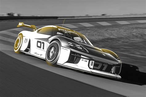 Check Out The Porsche Mission R Electric Racing Car Popular Science