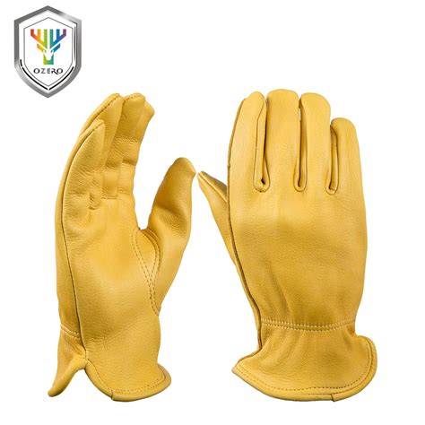 Guantes De Trabajo De Seguridad Para Soldadura Tig En Cuero