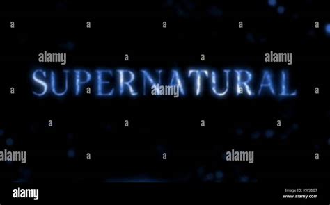 Supernatural Season 6 title card Stock Photo - Alamy