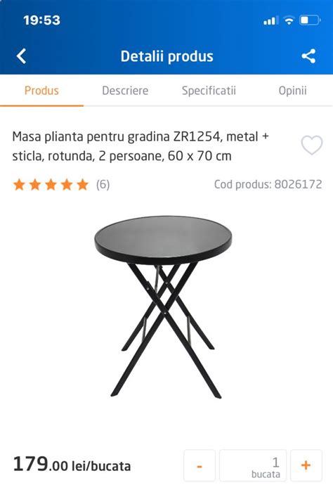 Masa Pliabila Gradina Focsanei Olx Ro