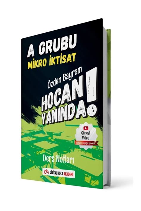 Dijital Hoca Akademi Kpss A Grubu Mikro Iktisat Pratik Ders Notlar