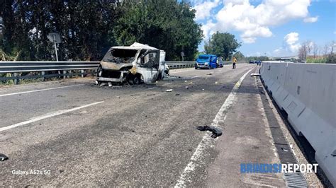 Assalto Al Portavalori Sulla Lecce Brindisi Le Foto