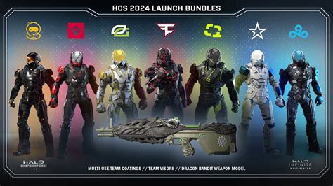 Halo Infinite Hcs Launch Partnered Team Bundles Youtube