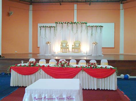 Simple Pelamin Kahwin Dalam Rumah Pelamin Nikah Rumah