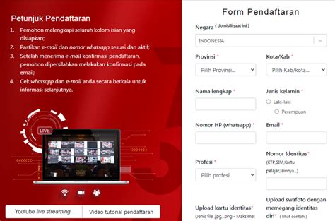 Link Daftar Upacara Virtual HUT RI Ke 76 Bersama Jokowi Simak Cara