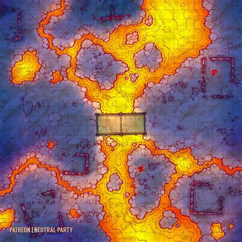 Oc Art Forest Cave Battlemap Rdnd