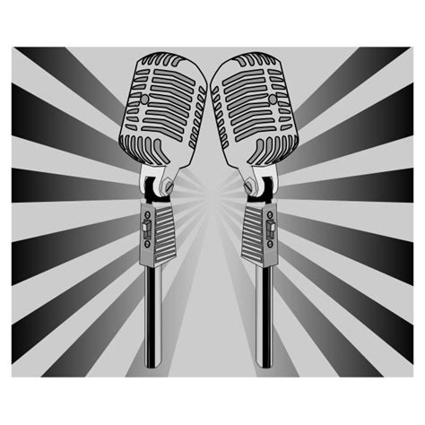 Microphone Vector Image Free Svg