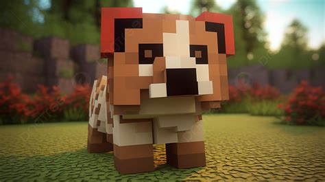 Fundo Fotos De Cachorros Minecraft Fotos Vetores De Fundo