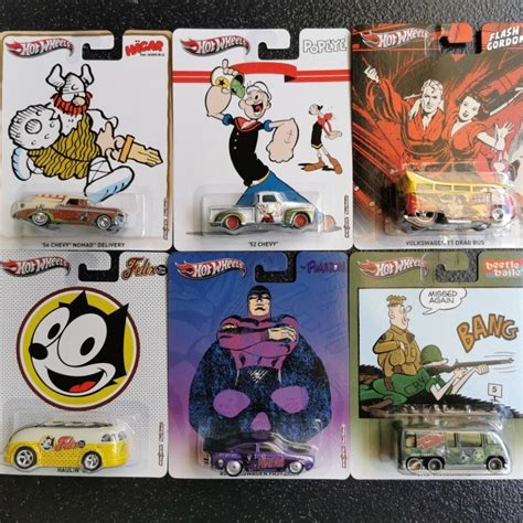 Hot WHEELS POP CULTURE VW VOLKSWAGEN T1 DRAGBUS FLASH GORDON POPEYE Shopee Malaysia