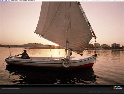 Pic Sailing Aswan Nile 146594B National Geographic Photo Of The