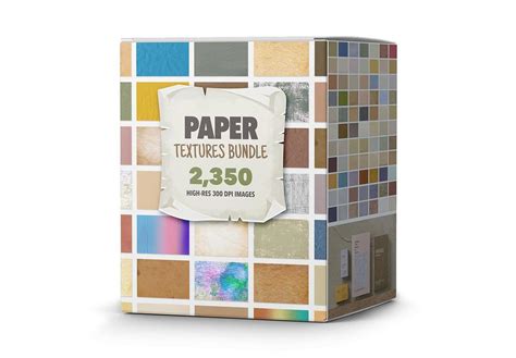 2350 Paper Textures Bundle 4338615 Bundle