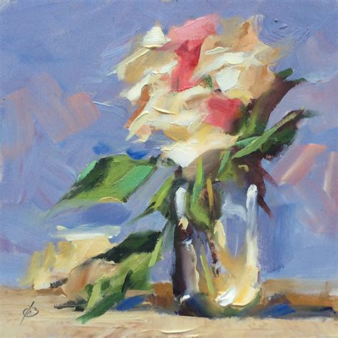 Tom Brown Fine Art Floral Still Life By Tom Brown