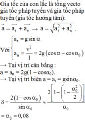 Một con lắc đơn gồm một vật nhỏ được treo vào đầu dưới của một sợi dây