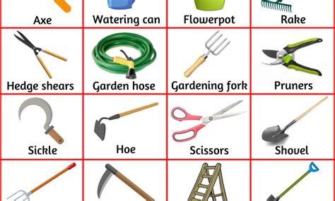 Orchard And Garden Machinery Garden Tool Names Complete Gardering