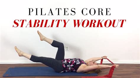 Core Stability Exercises Beginner Pilates Workout Youtube