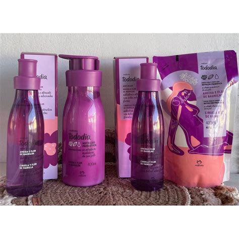 Ameixa E Flor De Baunilha Hidratante Nutritivo Ml Body Splash