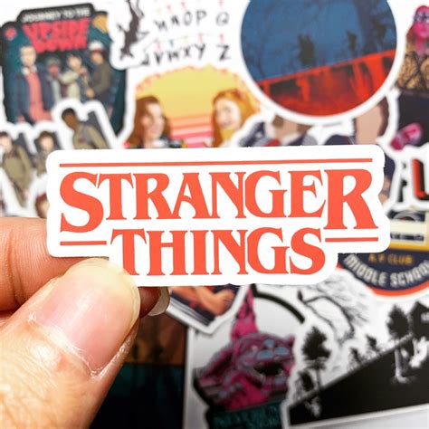 Jual Stranger Things Netflix Sticker Stiker Logo Tumblr Vinyl Decal