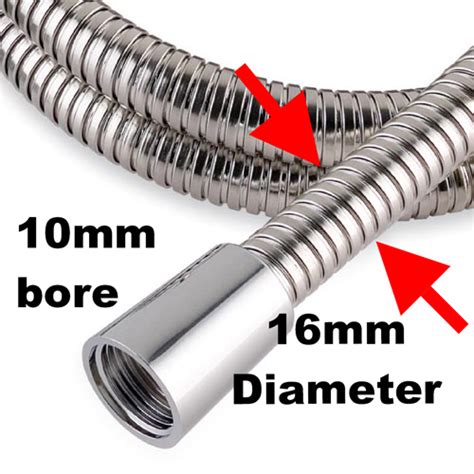 Stainless Steel Hi Flow Shower Hose Byretech Ltd